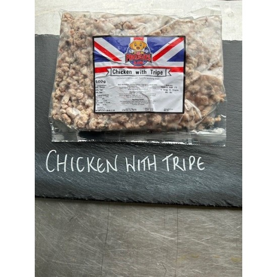Chicken with Tripe  - box of 16 x 500g packets