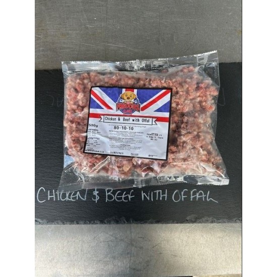 Chicken and Beef with Offal  (80-10-10)